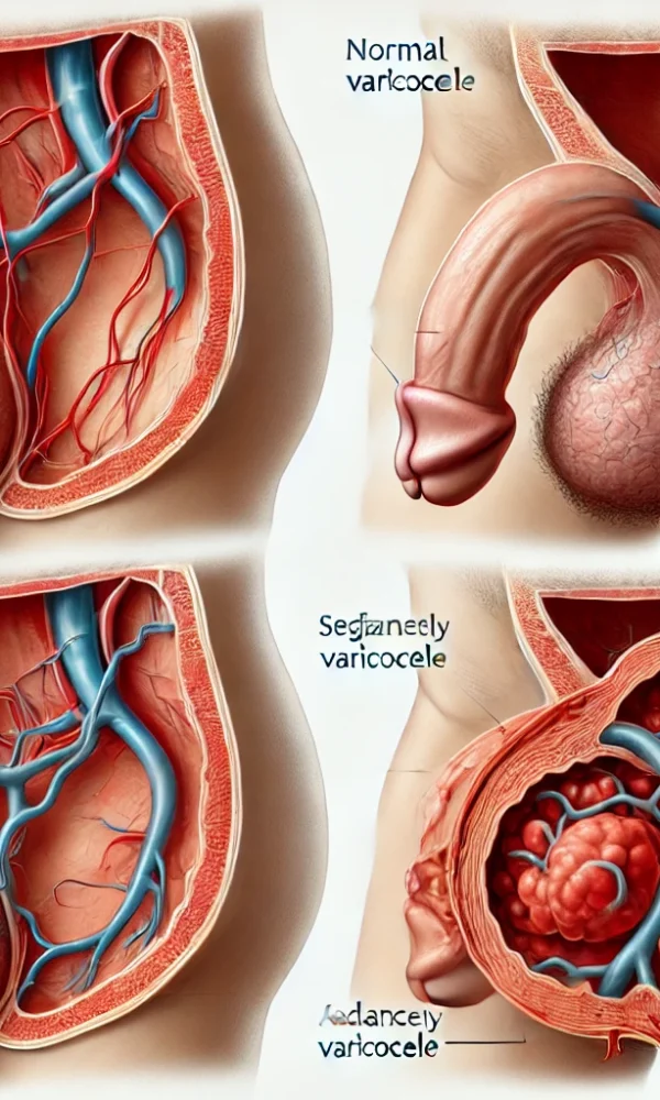 شكل دوالي الخصية