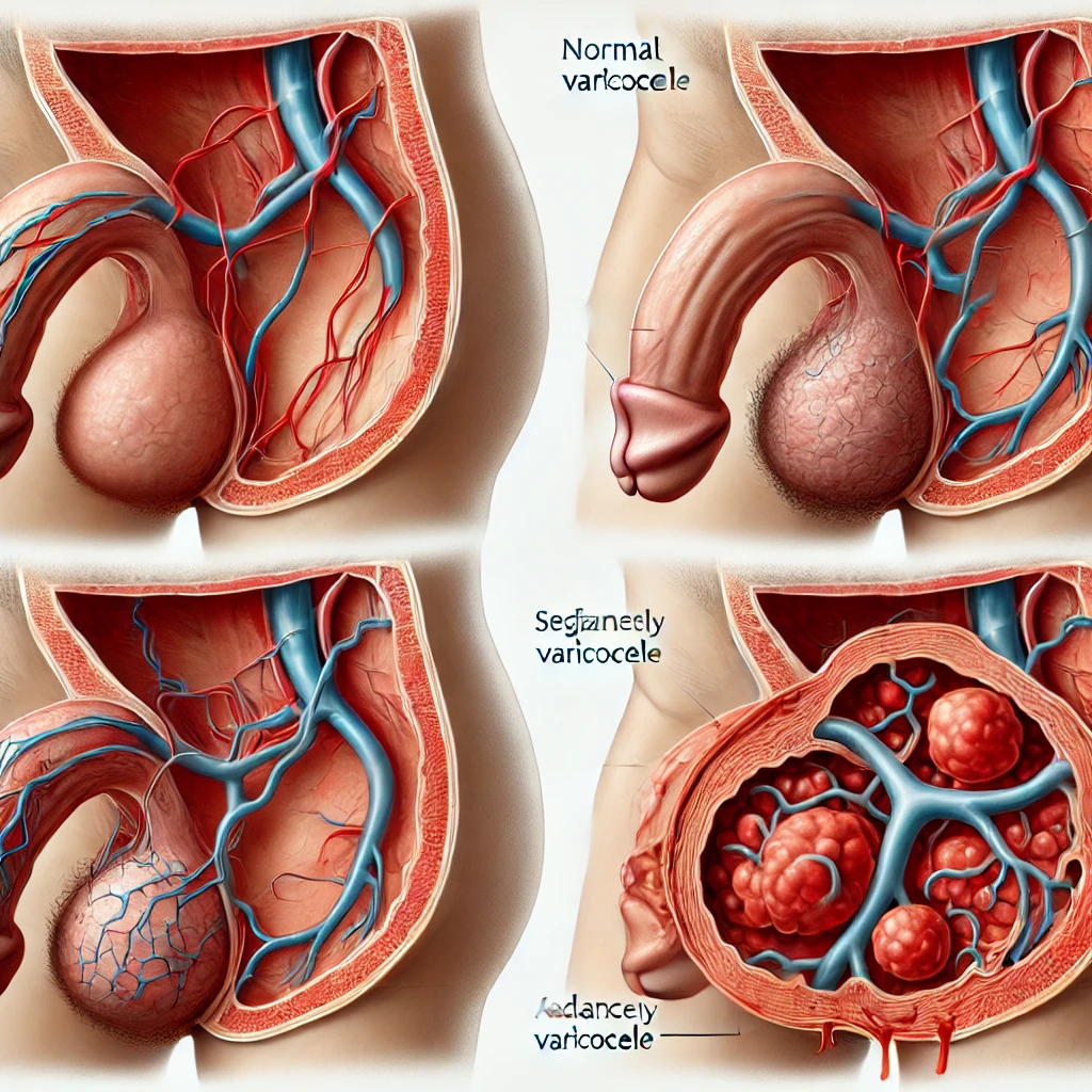 شكل دوالي الخصية